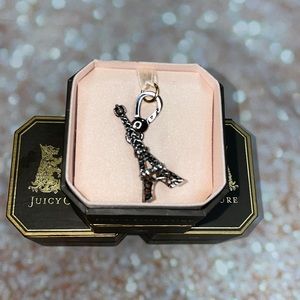 Juicy Couture silver tone Eiffel Tower charm